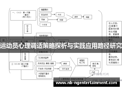 运动员心理调适策略探析与实践应用路径研究 运动员心理调适策略探析与实践应用路径研究